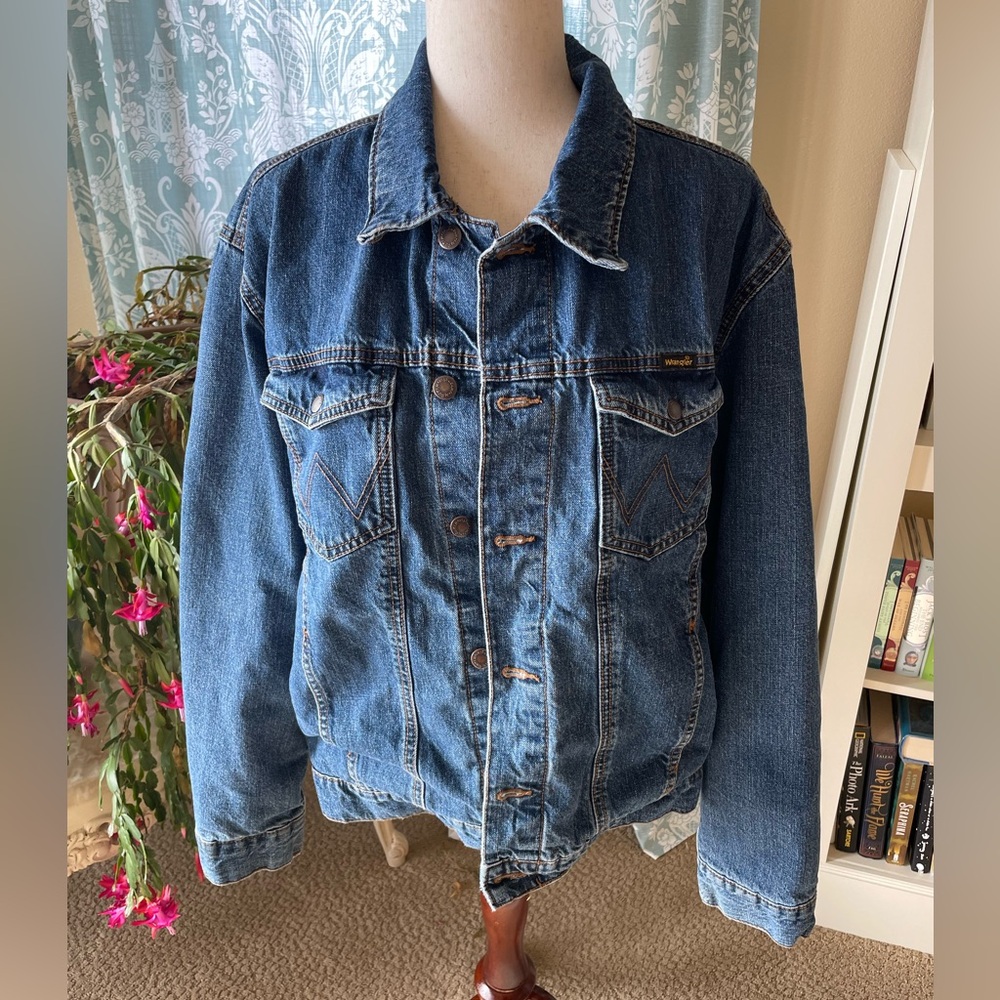 Wrangler Blue Denim Jean Jacket